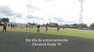 Los Vaqueros de Panamá Oeste en su 5to día de entrenamiento.