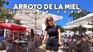 Benalmadena Arroyo de la Miel Spain Chill Town Vibes Summer 2024 August Costa del Sol | Málaga [4K]