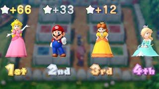 Mario Party 10 - Peach vs Mario vs Rosalina vs Daisy - Mushroom Park