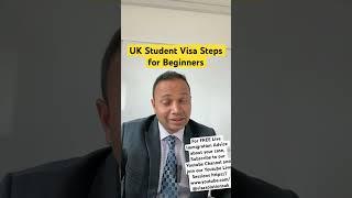 What are the UK Student Visa Steps for Beginners? #studentvisauk #graduatevisa #ukvisa