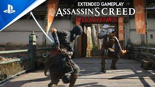 ASSASSIN'S CREED SHADOWS Extended Gameplay Demo | Most Ambitious SAMURAI OPEN WORLD coming in 2024