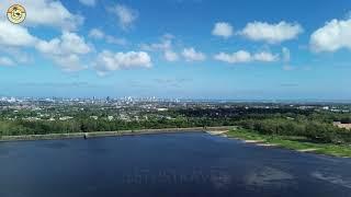 With the DJI Mini 3 Pro drone over Mabprachan Lake in Pattaya