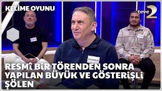 Resmî bir törenden sonra yapılan büyük ve gösterişli şölen | Kelime Oyunu