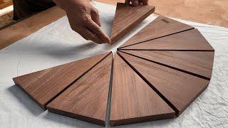 The Most Beautiful Wall Clock You Have Ever Seen // Exquisite Woodworking Art