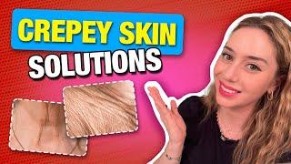 How To Prevent & Treat Crepey Skin from a Dermatologist! | Dr. Shereene Idriss