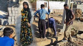 The arrival of a caring and kind girl, and digging a well for the toilet