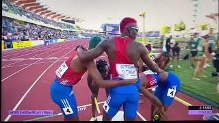 4x400m Mixed Relay | Gold for Dominican Republic in 3.09.82s WL World Championship July 15, 2022