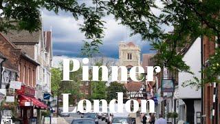 Walking tour of London suburb Pinner, a desirable  area to live in #london #londonwalk