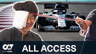 Yuki Tsunoda - ALL ACCESS | Behind the Scenes in Abu Dhabi