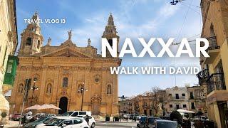 Walking Tour of Naxxar Parish Church & Surroundings | 4K HDR