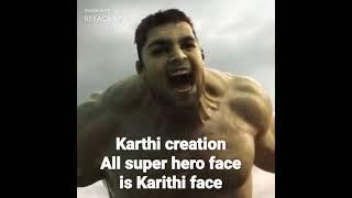 Avengers All super is BAlA STUDIO KARTHI FACE App name : REFACE APP