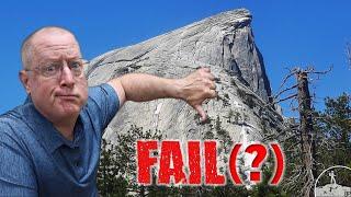 My Best Hiking Fail: Bailing on Half Dome