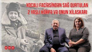 Xocalı faciəsində xilas etdiyi 2 yaşlı qızla 32 il sonra görüşdü #Khojali #Xocali