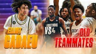 Elliot Cadeau vs AAU Teammates Got Personal! #1 Link Academy vs OSL Full Game Highlights