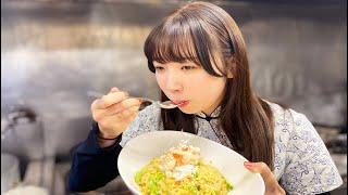 だってまかないガールズが食べたいって言うんだもん。【やまか飯店さんの蟹粉包菜炒飯　カニキャベツチャーハン】