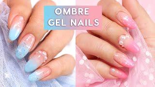 Easy Ombre Gel Nail Art 