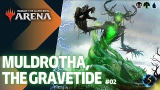 It's Showtime: Muldrotha, the Gravetide  #02 - MTG Arena - Historic Brawl