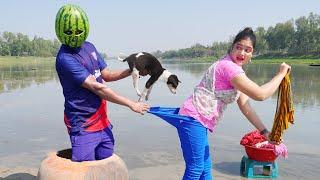Funniest Fun New Comedy Video 2025  amazing funny video 2025 By Maha Fun Tv