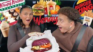 TRYING NEW MENU ITEMS FROM FAST FOOD RESTAURANTS!! *HALLOWEEN & FALL EDITION*