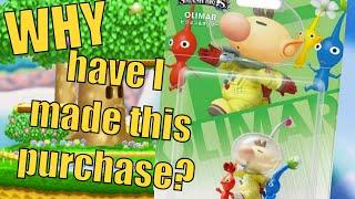 So I bought the Olimar Amiibo...