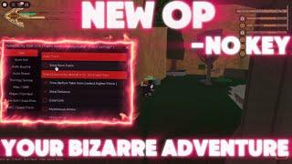 *NEW* Your Bizarre Adventure Script (PASTEBIN 2025) (AUTOFARM, FIGHT, AUTO SELL, SPEED )