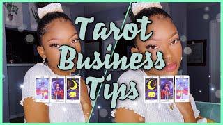 TAROT BUSINESS TIPS  Starting Your Tarot Business, Building Community, Tools & Tricks! ⭐️