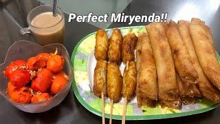 BANANAQUE TURON AND ONEDAY OLD EGGS | PINOY FOODS | PINOY STREET FOODS