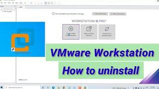 How to uninstall VMware workstation || VMware uninstallation guide