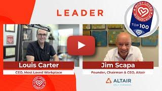 Altair CEO Jim Scapa on the Most Loved Workplace Leaders Show