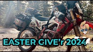 Easter Give’r 2024 PT1 - Big Lonely Doug - Dualslporing Van Isle S4 E3 - Honda CRF250L