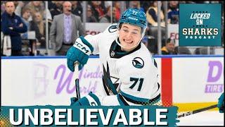 Macklin Celebrini Continues To Be Unbelievable As Sharks Snap Their Three Game Losing Streak