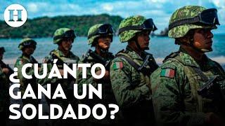 ¿Quieres formar parte del Ejército Mexicano? Este es el sueldo que se recibe de acuerdo a la SEDENA