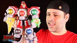 $72 Cosmic Fury Megazord is HERE! Is it Good? Power Rangers Review