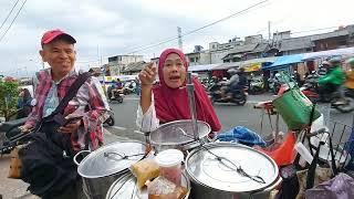 HEBAT JUALAN PAKAI SEPEDA AJA BISA DIPESAN LEWAT OJOL !! INDONESIAN STREET FOOD