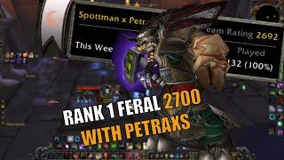 Spottman - Rank 1 Feral | Classic TBC arena PvP - Best of Twitch #4