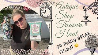 Antique HAUL Store WALK THROUGH | Buying For Resale | Allen's Antiques Milford, New Jersey