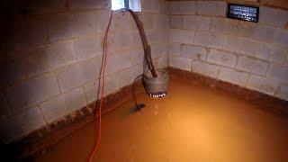 Major Flood - Do it Yourself - Save So Much Money. Emergency Install, Underwater