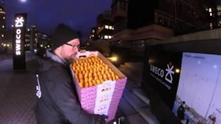 Saffron bun delivery with Velove Armadillo prototype 3