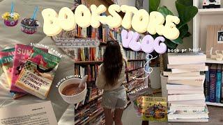 *cozy* bookstore vlog  spend the day book shopping at barnes & noble with me + HUGE book haul!