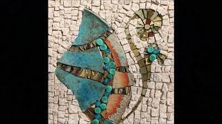 mosaic art made by Pam Stratton