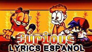 FnF curious Lyrics español -Vs Gorefield v1 - GARFIELD vs Boyfriend - The Alex kris! Letra español