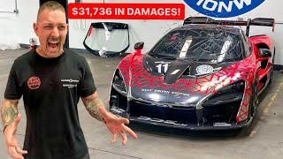 WTF DAMAGED MY $2,000,000 CARBON MCLAREN ? *FRUSTRATED*