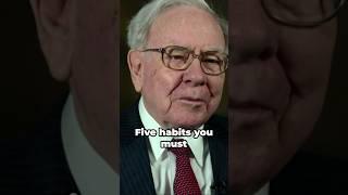 How to Leave Poverty Behind: Warren Buffett's Must-Drop Habits