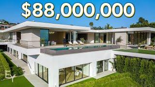 Inside a $88 Million Ultra Modern Beverly Hills Mansion