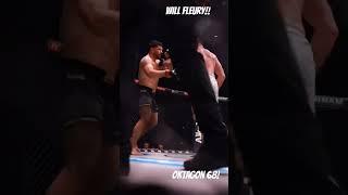 OKTAGON 68 | WILL FLEURY! | #FIGHT #OKTAGON68 #MMA #CHAMPION #SPORTS #YOUTUBESHORTS #WAR