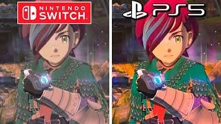 Monster Hunter Stories PS5 vs Nintendo Switch Graphics Comparison