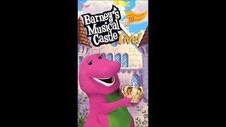 Barney's Musical Castle Live! 2001 VHS