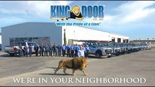 King Door Company - Satisfaction Commercial 2020.  Bakersfield Garage Door Service and Repair