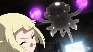 Ash Saves Lillie from Shiny Nihlego English Dubbed