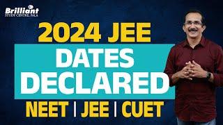 JEE Exam Dates are OUT!!!! - Officially Published by NTA